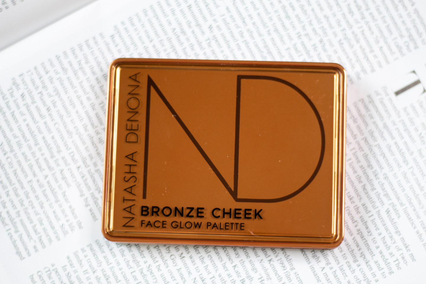 Natasha Denona Bronze Cheek Face Glow Palette