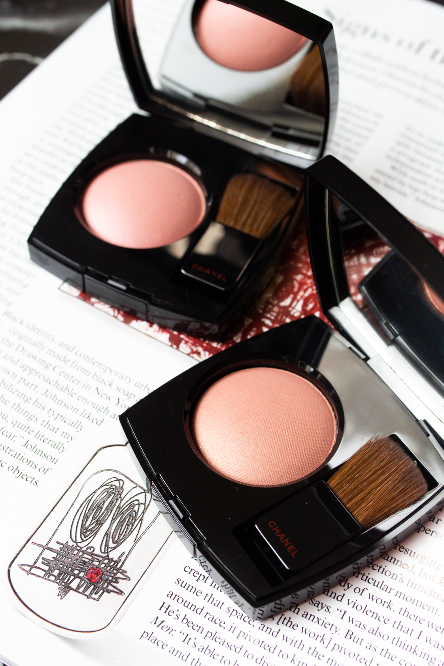 chanel joues contraste rose bronze