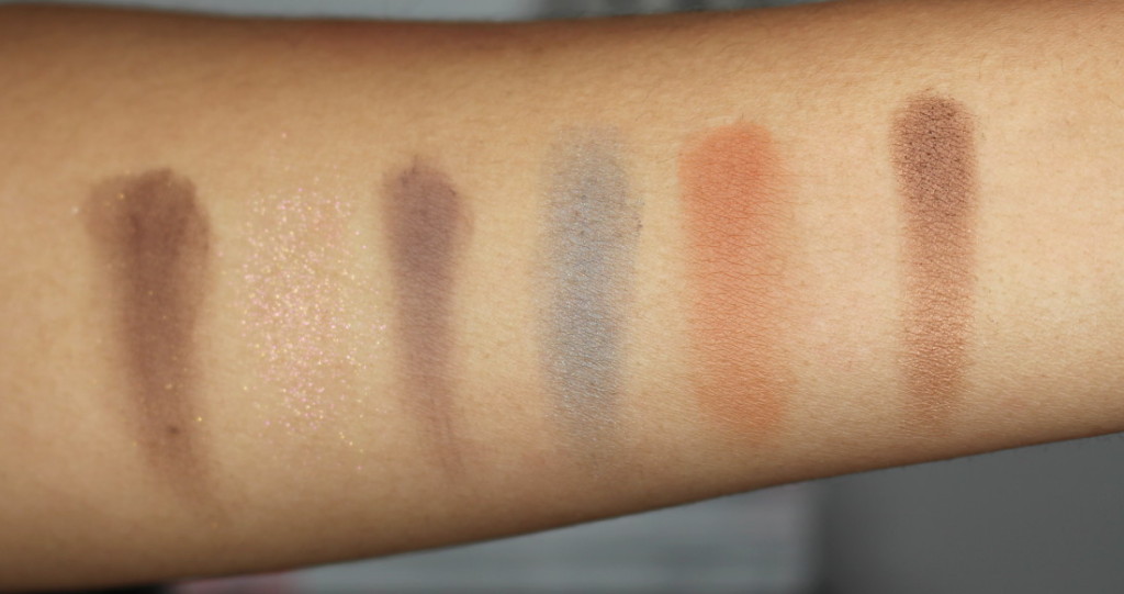 Too Faced Semi Sweet Chocolate Bar Palette Swatches