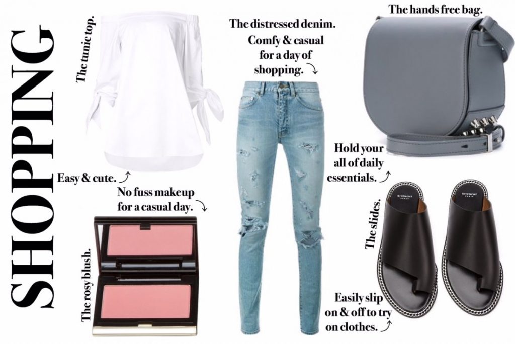 How to wear off the shoulder