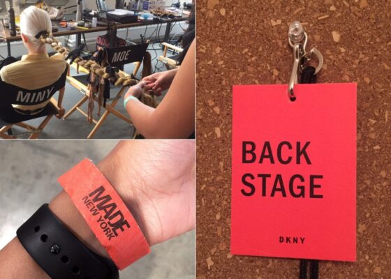 Backstage NYFW Career Plan B