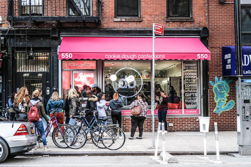 Best Desserts in New York City Cookie Dō NYC Cookie Dough