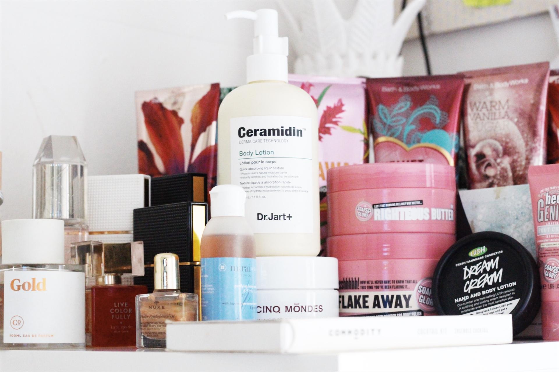 How to Declutter Beauty Body Products