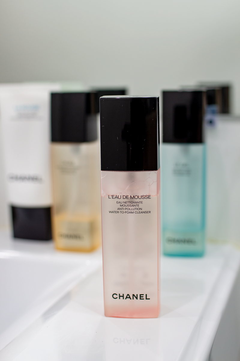 CHANEL - The Purifying Duo. A deeply renewing ritual for skin that needs a  fresh start. Easily dissolve makeup with L'EAU MICELLAIRE and follow with  LA MOUSSE, a rich cream-to-foam formula, to